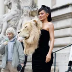 Kylie Jenner At Schiaparelli PFW