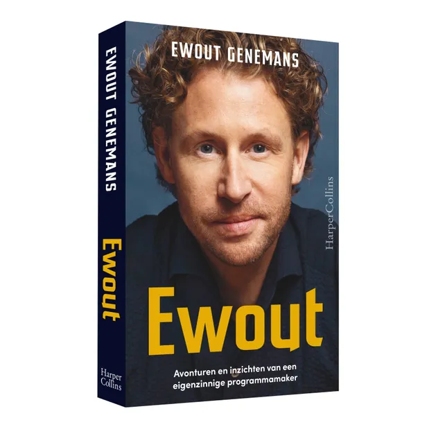 De cover van het nieuwe boek van Ewout Genemans.