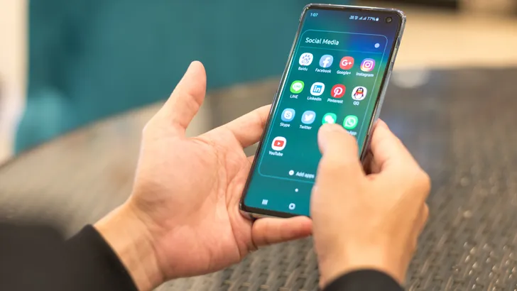 Samsung telefoon.