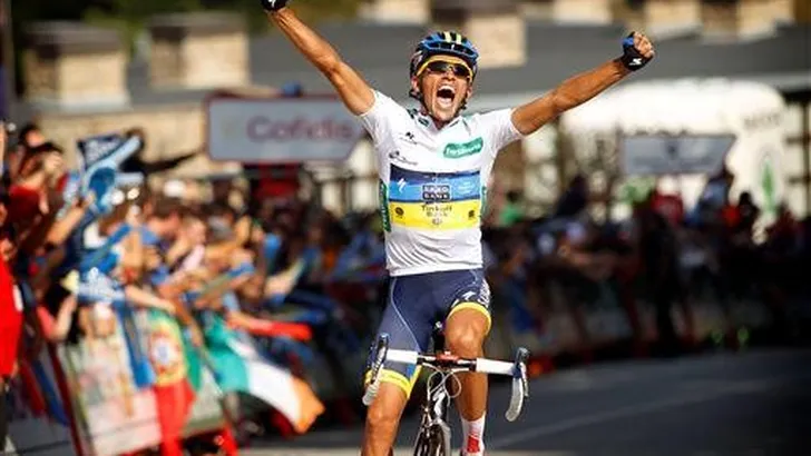Vuelta vandaag: Steile wand klimmen