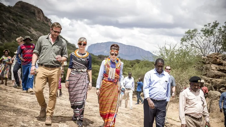 Lós met die heupjes! Prinses Mary swingt in Kenia