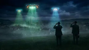 UFO's in Warminster (AI)
