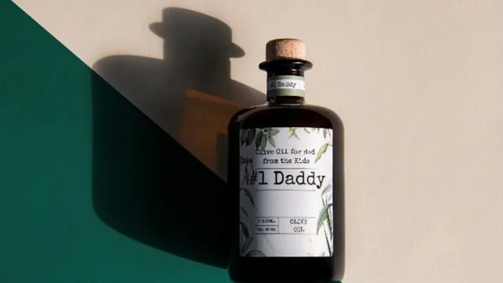 Fles met 'daddy' erop - vaderdag cadeaus