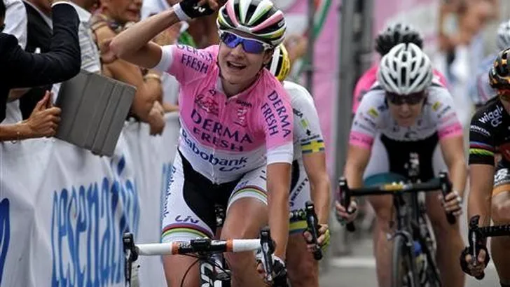 Derde ritzege Vos in de Giro Rosa