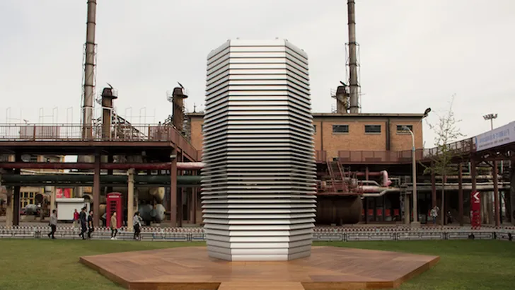 De Smog Free Tower van Daan Roosegaarde in Beijing