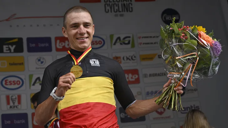 Remco Evenepoel Belgisch kampioen