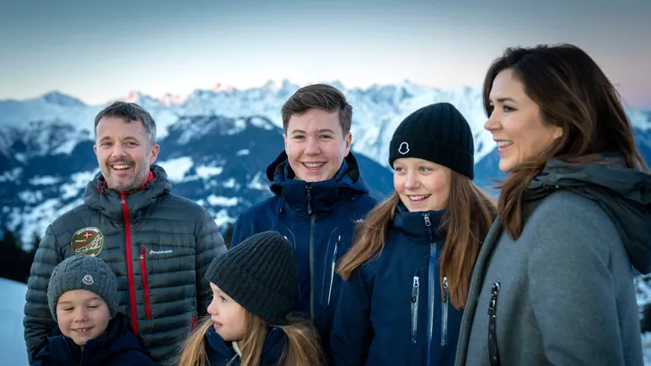 Deense royals poseren in de sneeuw en vandaag vieren wij...
