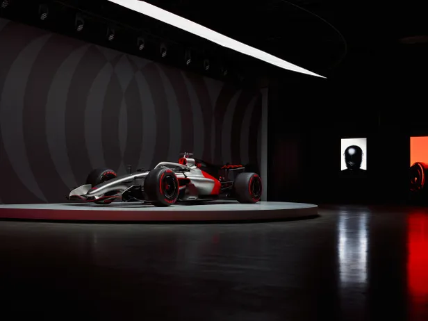 The Audi R26 Concept previews the brand’s identity in the pinnacle of motorsport. Impressions from the reveal event “Audi One” in Munich, November 12, 2025.