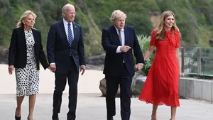 Jill en Joe Biden, Boris en Carrie Johnson