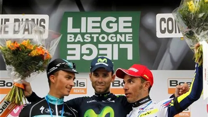 Valverde leider in de WorldTour