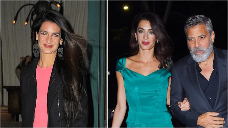 De lookalike-zus van Amal Clooney