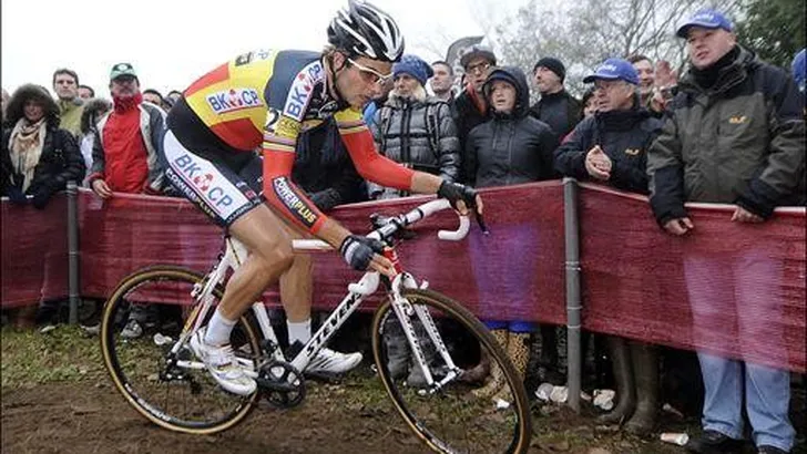 Albert solo aan de meet in Diegem