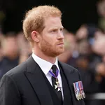 The ceremonial procession from Buckingham Palace to Westminster Hall