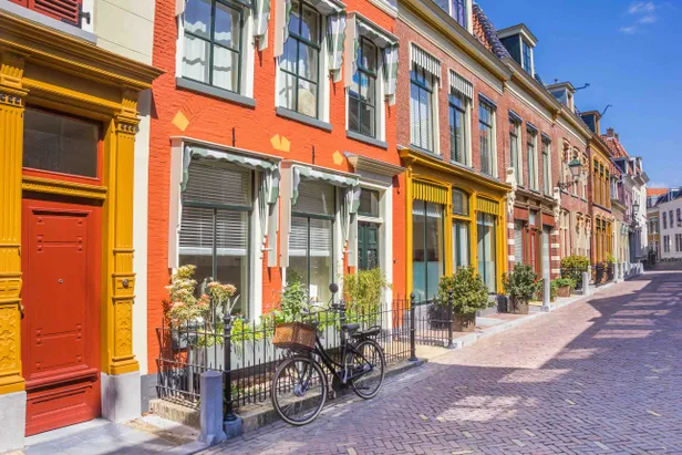 Gezellig straatje in Leeuwarden