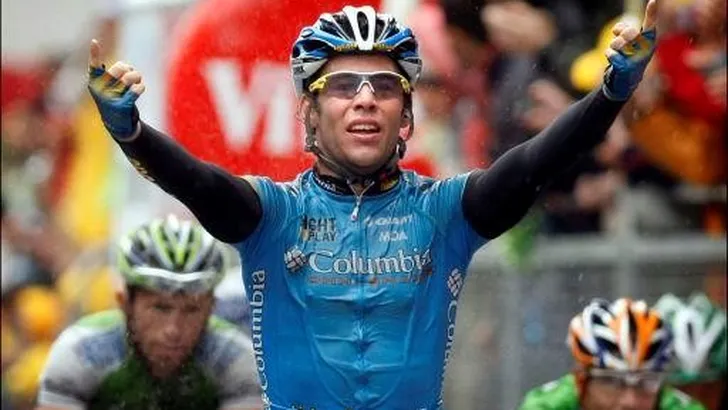 En de winnaar is... natuurlijk Cavendish