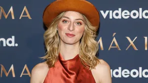 Actrice Claire Bender op de première van de Videoland-serie Máxima seizoen 2