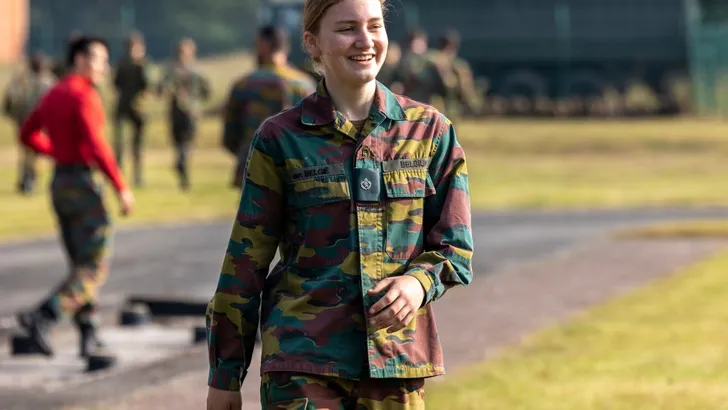 Prinses Elisabeth bijna klaar met militaire opleiding 