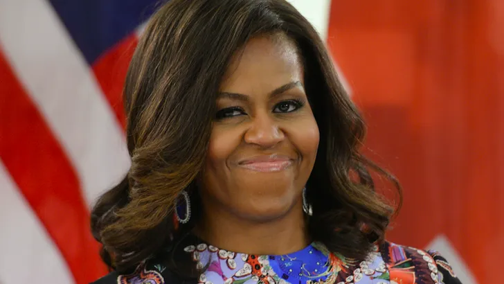 Michelle Obama uit d'r dak uit bij concert Beyoncé