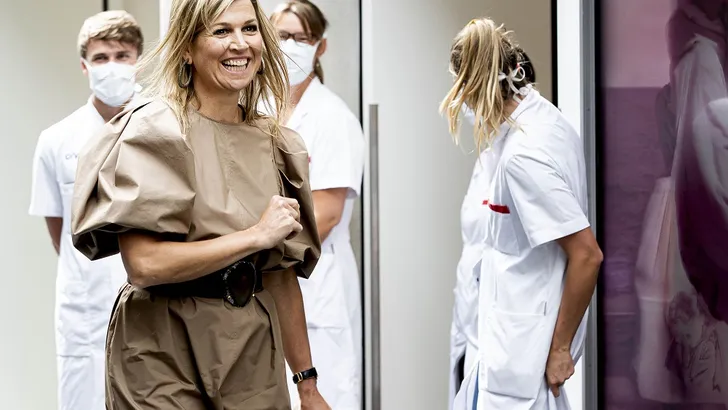 Máxima in H&M naar OLVG
