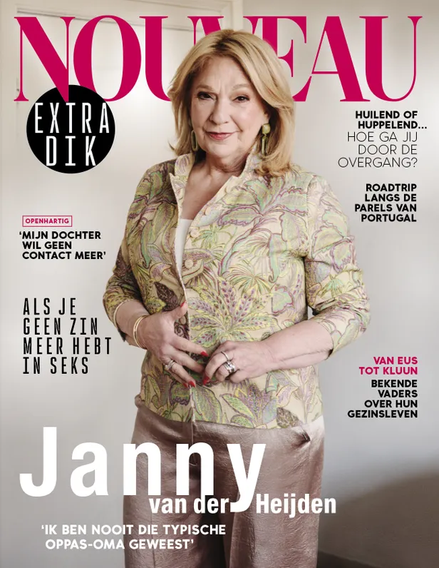 De nieuwste Nouveau met Janny van der Heijden op de cover.