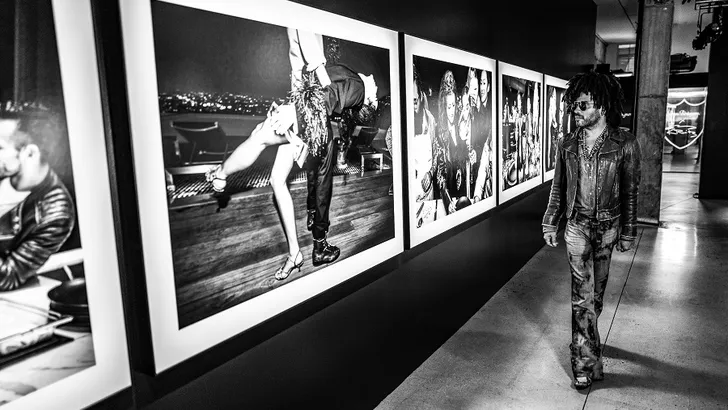 Zien: Lenny Kravitz fotografeert voor Dom Pérignon