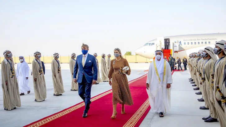 Máxima op luchtig in Abu Dhabi