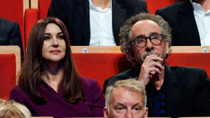 Tim Burton and Monica Bellucci  2022