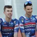 pascal eenkhoorn en pieter serry in het nieuwe shirt van soudal quick-step