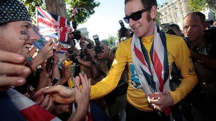 Topseizoen Wiggins beloond met Vélo d'Or