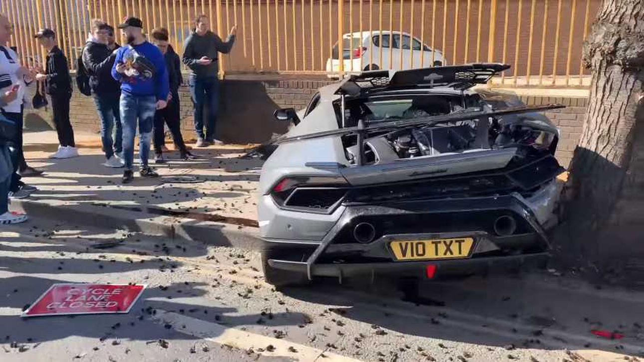 VIDEO. Lamborghini Huracan Performante crasht hard in Londen | Autobahn
