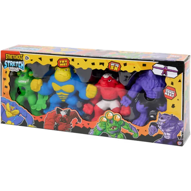 Stretch Squad uitrekbaar figuur van Action bevat mogelijk asbest 