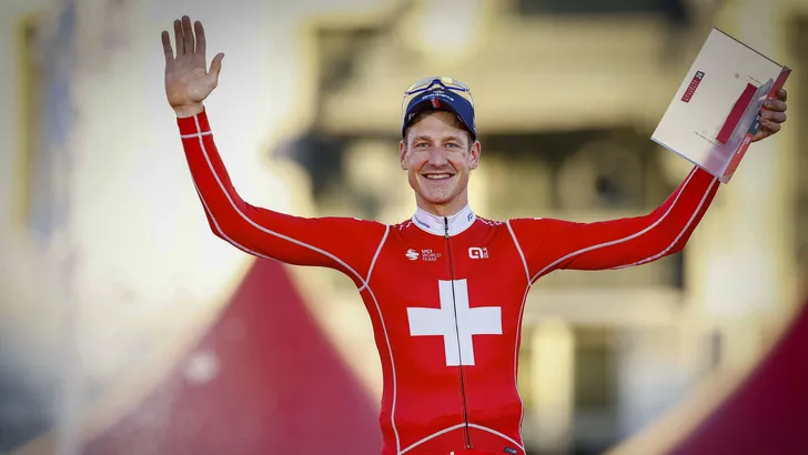 stefan Küng op podium