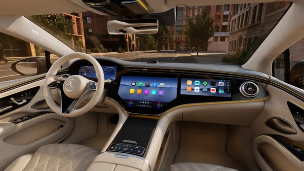 Mercedes-Benz EQS met Steer-by-Wire stuur
