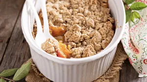 Snelle nazomercrumble