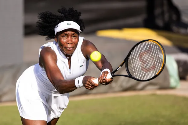 Venus Williams tijdens Bad Homburg Open 2026.