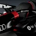 Een model Formule 1-auto van Audi