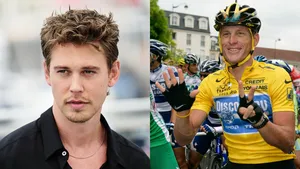 Austin Butler en Lance Armstrong