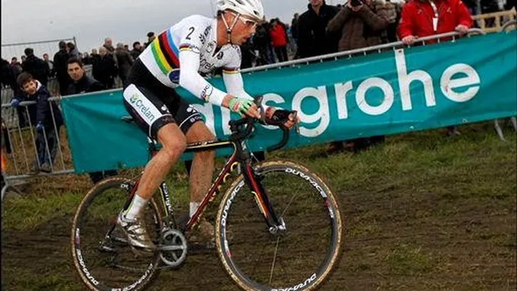 Nys wint Kleicross in Lebbeke