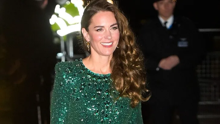Groen en glamour voor hertogin Kate 
