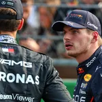 Max Verstappen en het Mercedes team