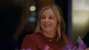 Videostill van Danique uit Married at First Sight.