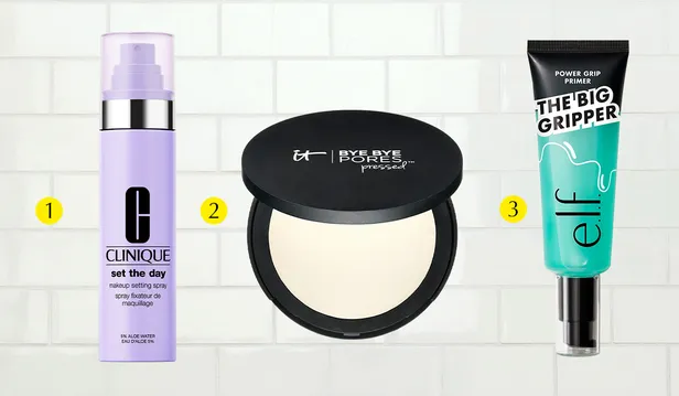 Producten van Clinique, It Cosmetics en e.l.f.