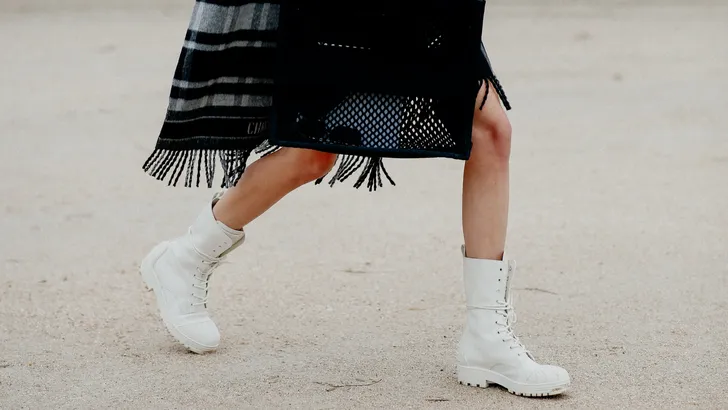 chunky off white boots