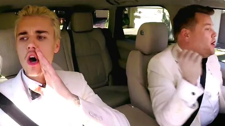 Wil je zien: Justin Bieber en James Corden in nieuwe carpool karaoke