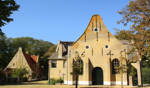 Het pittoreske dorpje Oost-Vlieland op Vlieland