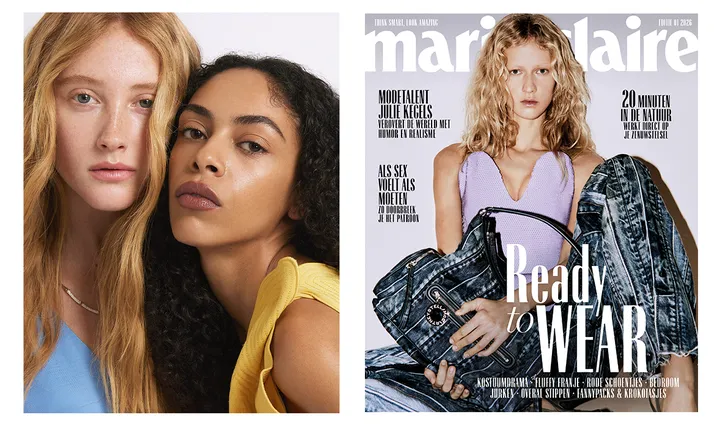 Het modenummer van Marie Claire ligt nu in de winkel