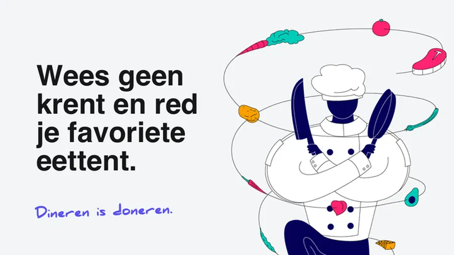 Dineren=Doneren