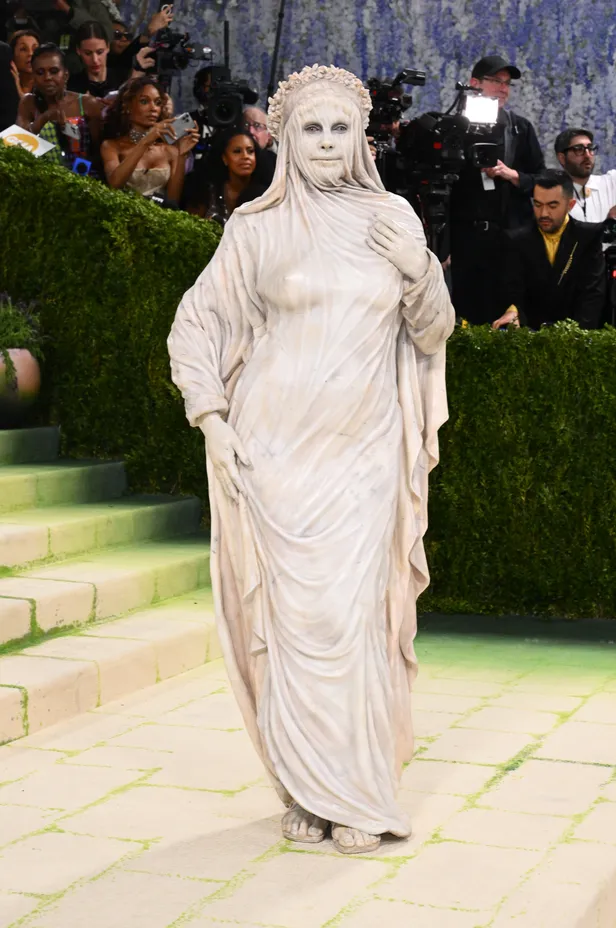 Heidi Klum bij het Met Gala 2026.