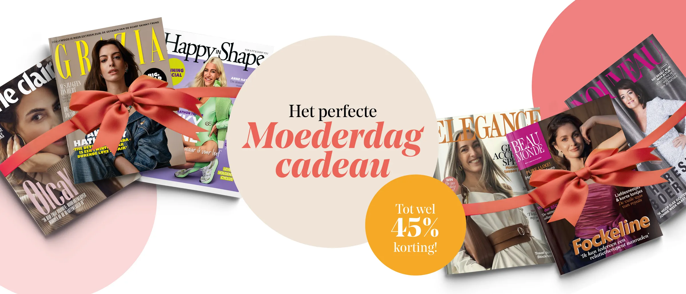 Zoek je het perfecte cadeau voor Moederdag? Verras haar met een luxe tijdschriftenpakket vol glamour en stijl. Mis deze waanzinnige korting niet!