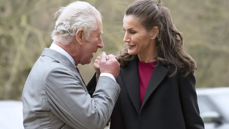 Queen Letizia and Prince Charles Open The Spanish Art Gallery